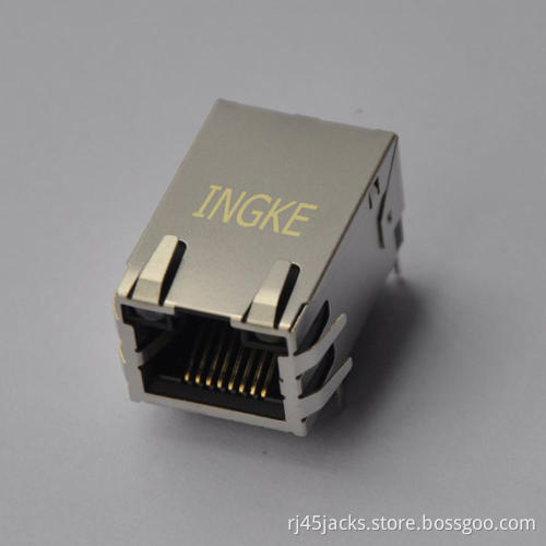 Ingke YKGU-8199NL 100% cross JD1-0001NL Through Hole RJ45 Magnetic Modular Jacks